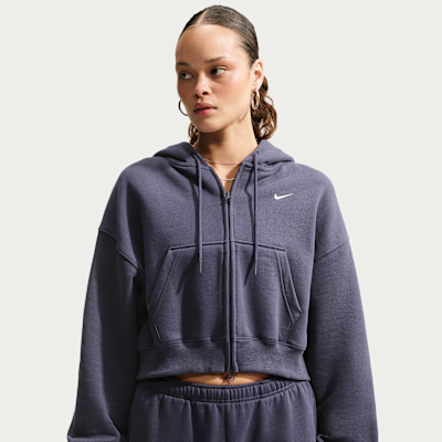 Nike Studio Fleece Medium Weight Women's Oversized Full-Zip